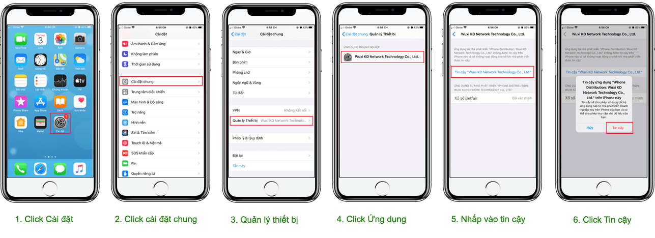 Ủy quyền tải App để cài đặt nhanh chóng
