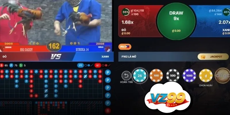 Hướng dẫn chốt kèo meron, wala, bdd trong đá gà VZ99 để thắng cao